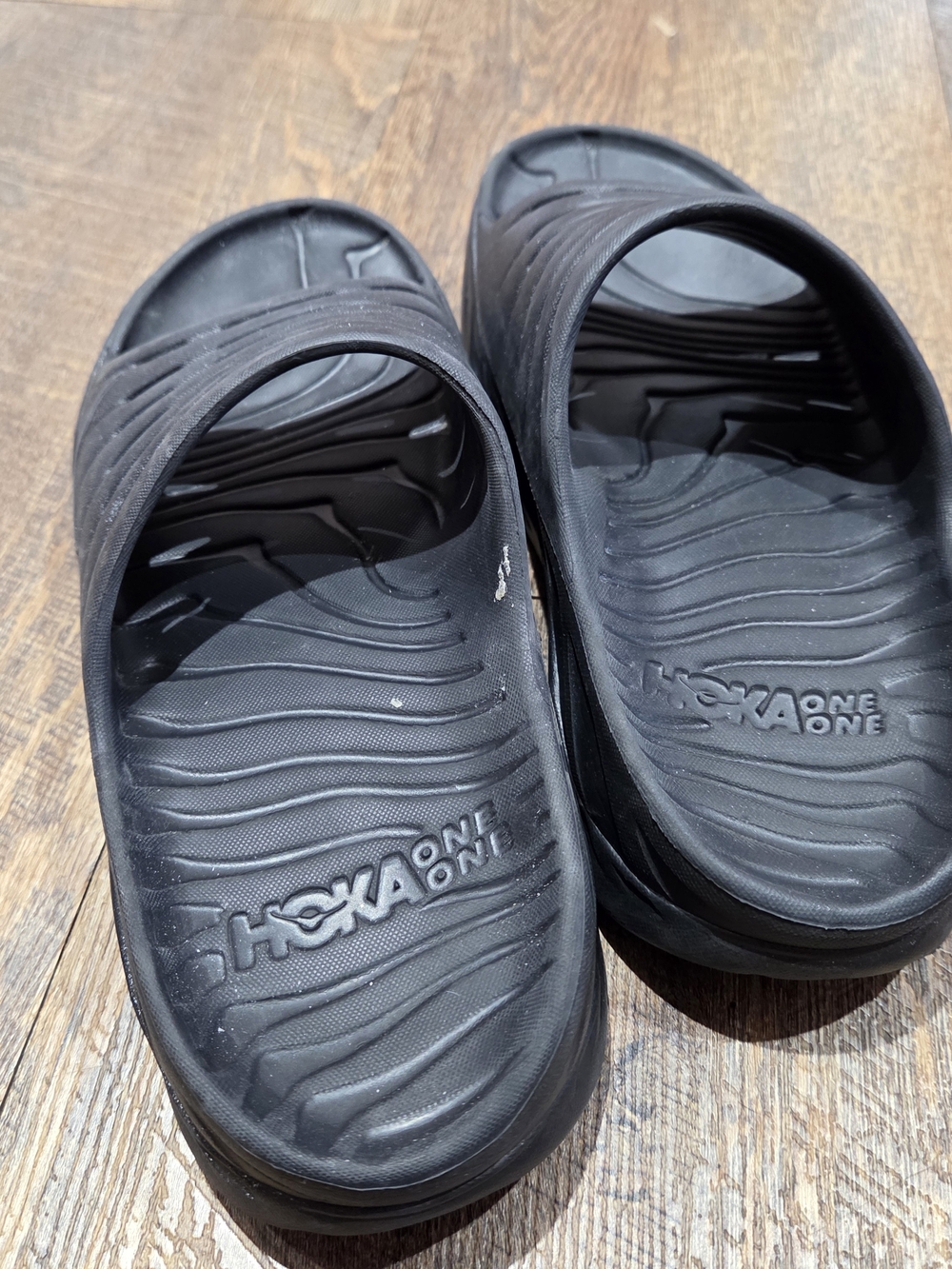 Hoka Black Women's Slide Sandals - Cushioned Slip-On - Picture 4 of 10